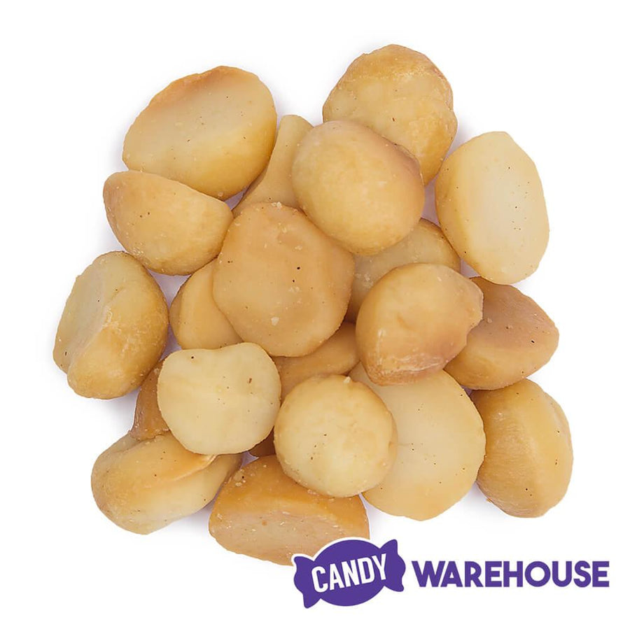 Macadamias - Roasted: 1LB Bag - Candy Warehouse