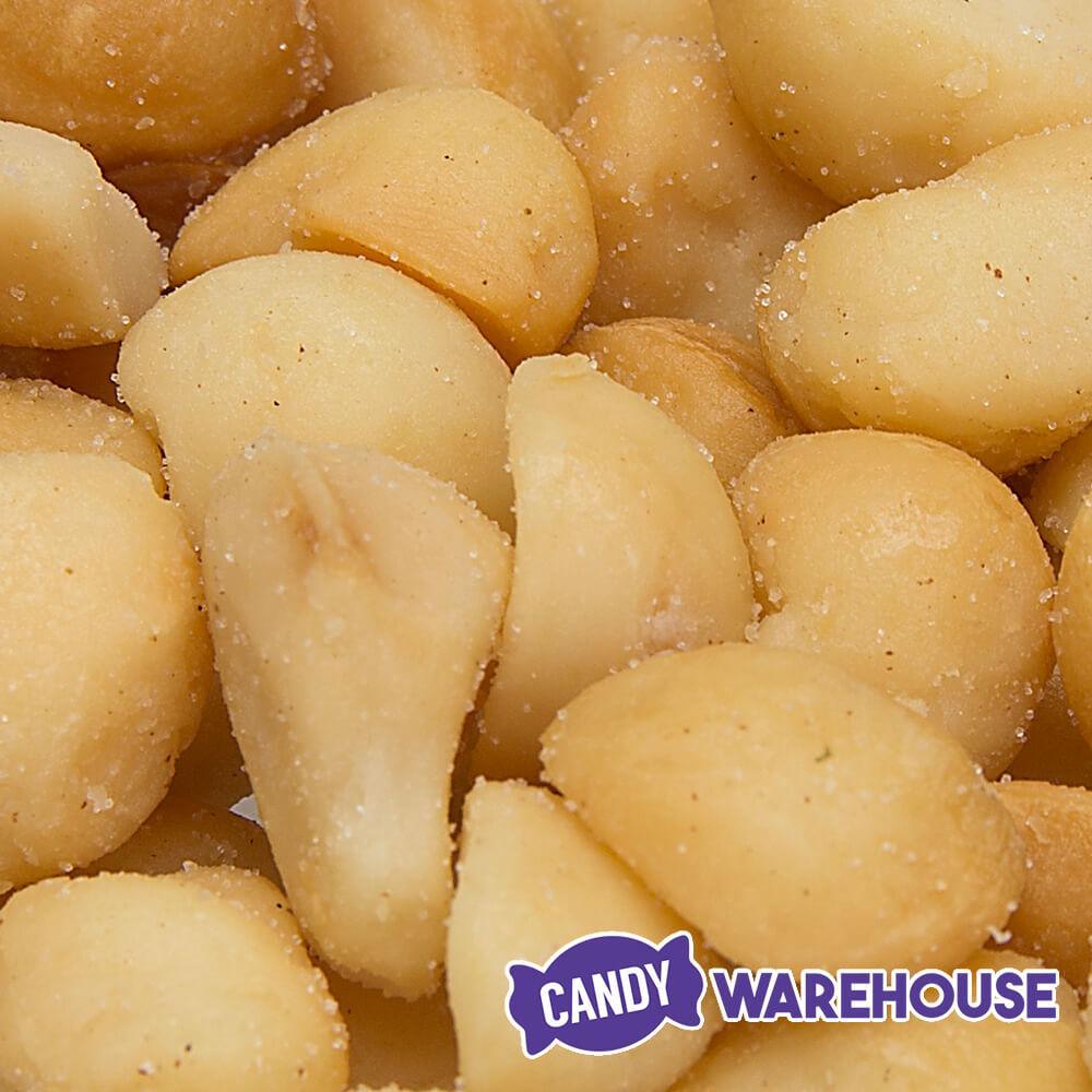 Macadamias - Roasted and Salted: 25LB Case - Candy Warehouse