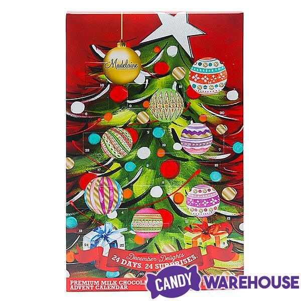 Madelaine Deluxe Christmas Tree Chocolate Advent Calendar - Candy Warehouse