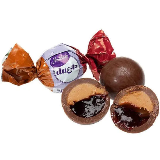Madelaine Duets Peanut Butter & Raspberry Filled Chocolate Truffles 40