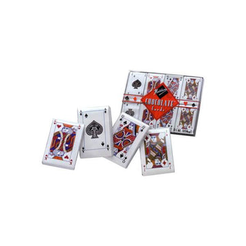 Madelaine Foiled Chocolate Poker Playing Cards: 16-Piece Pack - Candy Warehouse