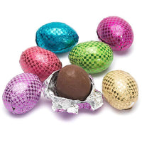 Madelaine Foiled Crisp Chocolate Easter Eggs Candy: 5LB Bag - Candy Warehouse
