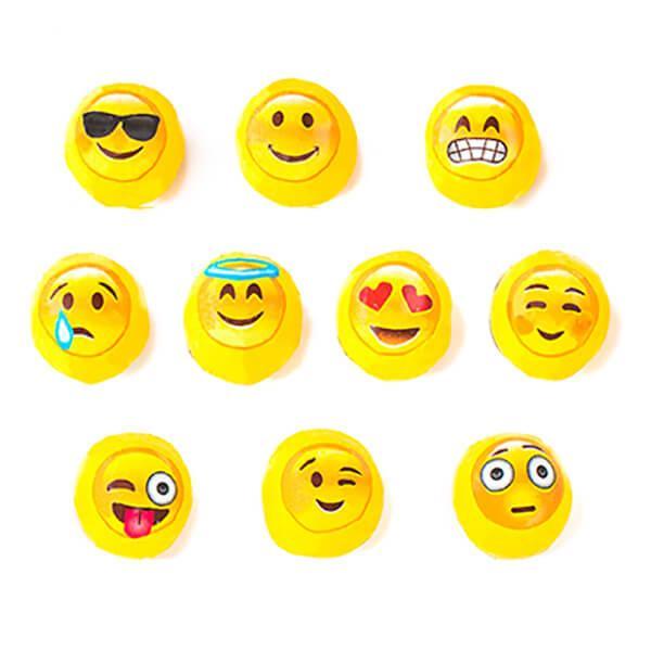Madelaine Foiled Emoji Chocolate Balls: 5LB Bag - Candy Warehouse