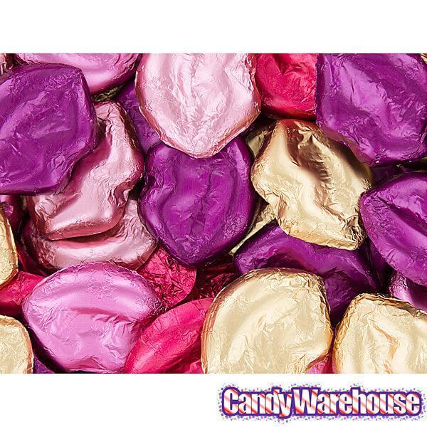Madelaine Foiled Milk Chocolate Lips Assortment: 5LB Box - Candy Warehouse