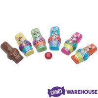 Madelaine Foiled Milk Chocolate Mini Bunnies Easter Candy: 5LB Bag - Candy Warehouse