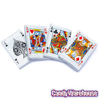 Madelaine Foiled Milk Chocolate Playing Cards Assortment: 2.5LB Box - Candy Warehouse
