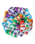 Madelaine Foiled Mini Milk Chocolate Snowmen: 10LB Bag