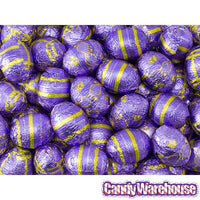 Madelaine Foiled Peanut Butter Filled Milk Chocolate Easter Eggs: 5LB Bag - Candy Warehouse