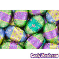 Madelaine Pastel Foiled Milk Chocolate Easter Eggs: 36-Piece Box - Candy Warehouse