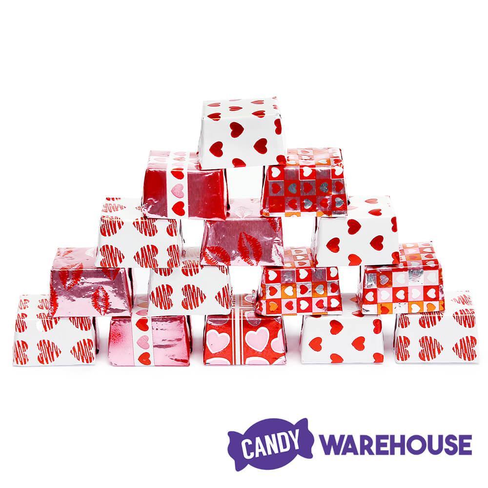 Madelaine Valentine Foiled Milk Chocolate Presents: 5LB Bag - Candy Warehouse