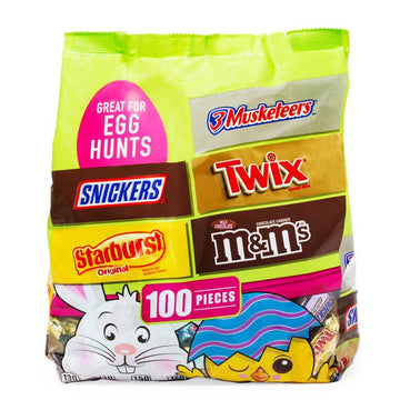 M&M-Mars Easter Candy Assortment: 100-Piece Bag - Candy Warehouse
