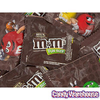 M&M's Candy Fun Size Packs - Milk Chocolate: 5LB Bag - Candy Warehouse