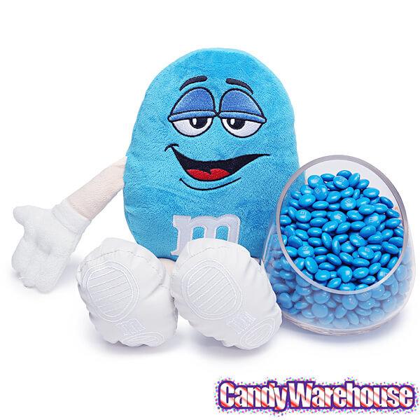 M&M's Candy Plush Character - Blue - Candy Warehouse