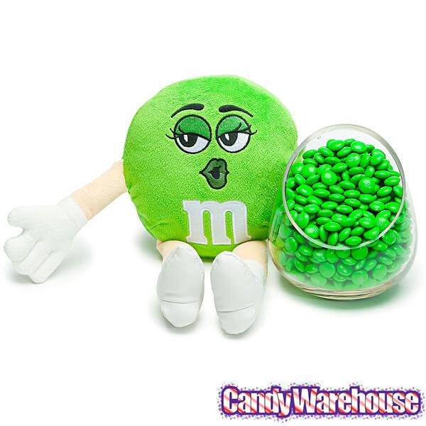 M&M's Candy Plush Character - Green - Candy Warehouse