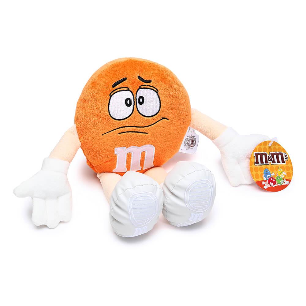 M&M's Candy Plush Character - Orange - Candy Warehouse