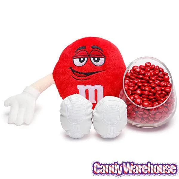 M&M's Candy Plush Character - Red | Candy Warehouse