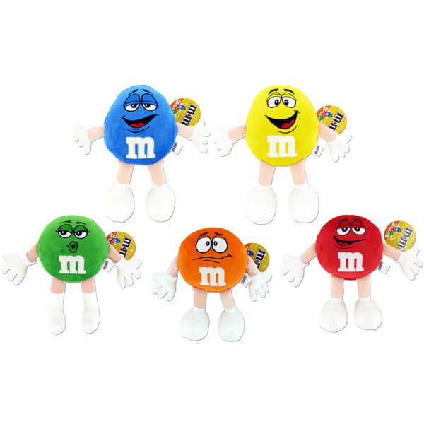 M&M's Characters Candy Pillows: Set of 5 - Candy Warehouse
