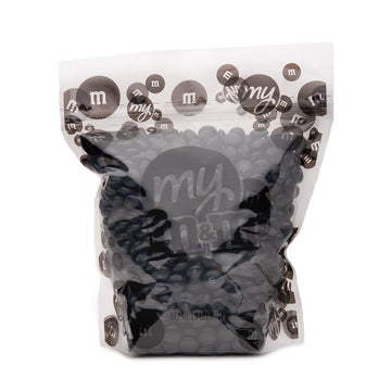 M&M's Milk Chocolate Candy - Black: 2LB Bag - Candy Warehouse
