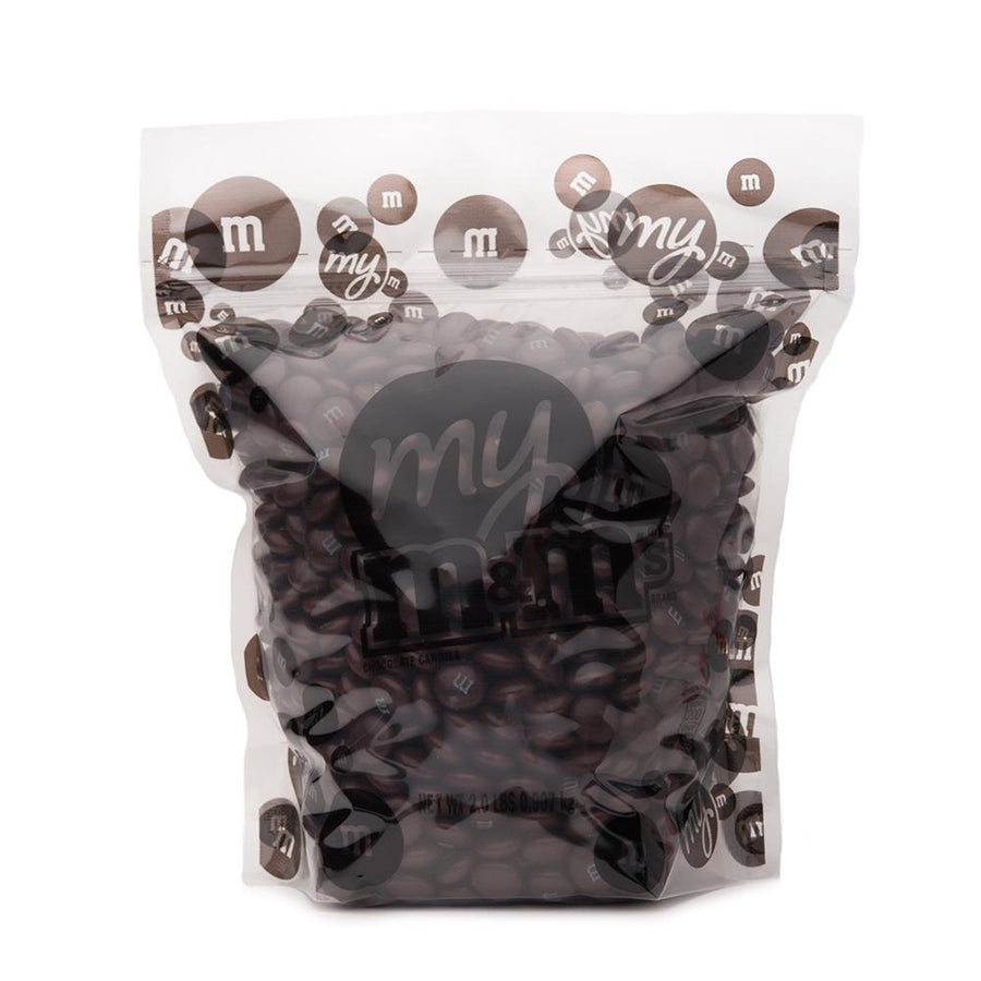 M&M's Milk Chocolate Candy - Brown: 2LB Bag - Candy Warehouse