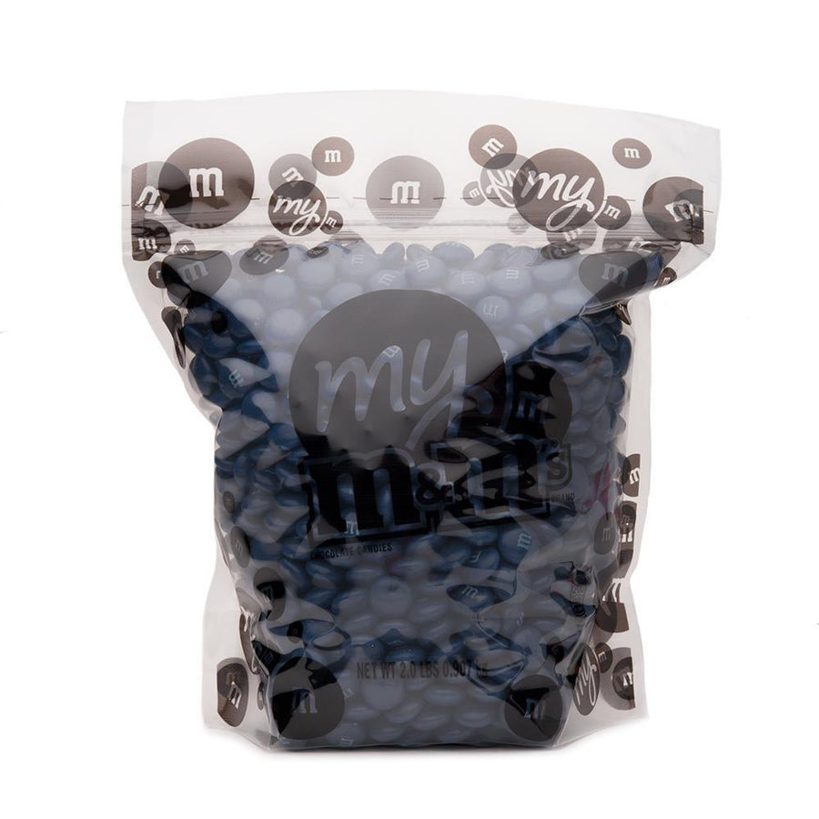 M&M's Milk Chocolate Candy - Dark Blue: 2LB Bag - Candy Warehouse