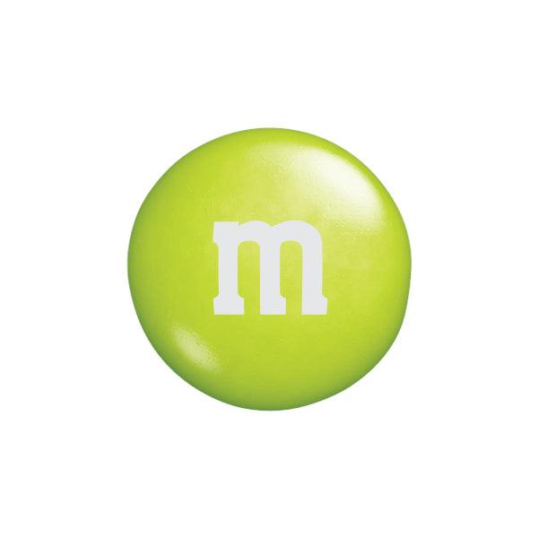 M&M's Milk Chocolate Candy - Electric Green: 6LB Case - Candy Warehouse