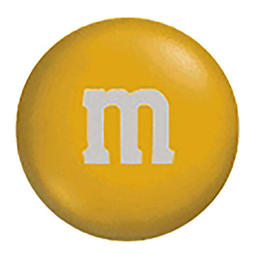 M&M's Milk Chocolate Candy - Gold: 5LB Bag - Candy Warehouse