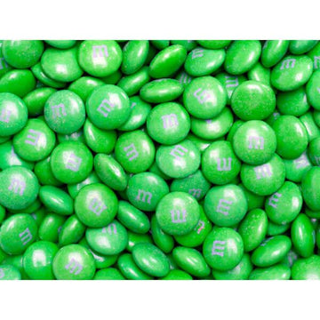 M&M's Milk Chocolate Candy - Green: 5LB Bag - Candy Warehouse