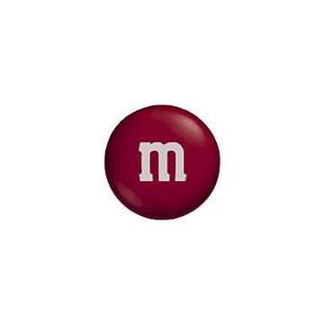 M&M's Milk Chocolate Candy - Maroon: 5LB Bag - Candy Warehouse