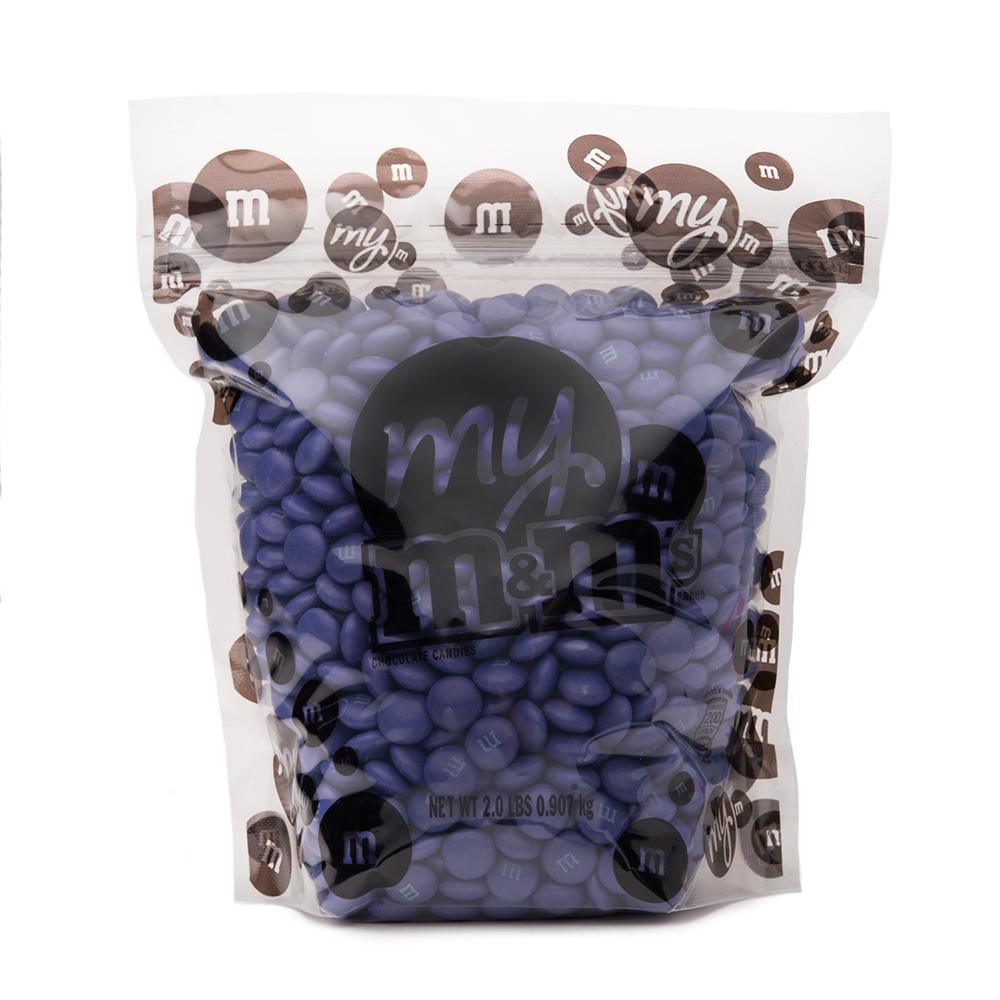 M&M's Milk Chocolate Candy - Purple: 2LB Bag - Candy Warehouse