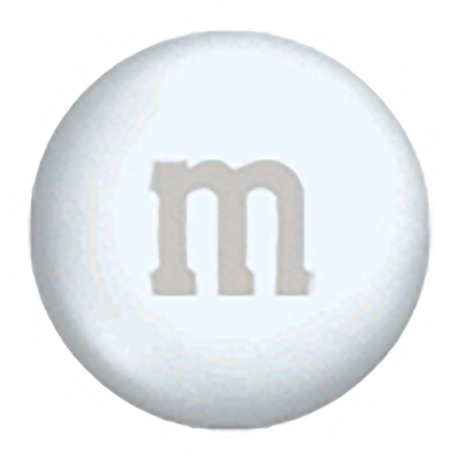 M&M's Milk Chocolate Candy - White: 5LB Bag - Candy Warehouse