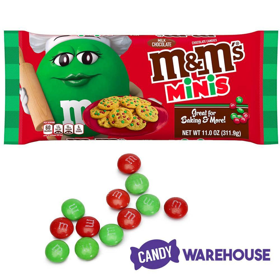 M&M's Minis Milk Chocolate Baking Bits Candy: 11-Ounce Bag - Candy Warehouse