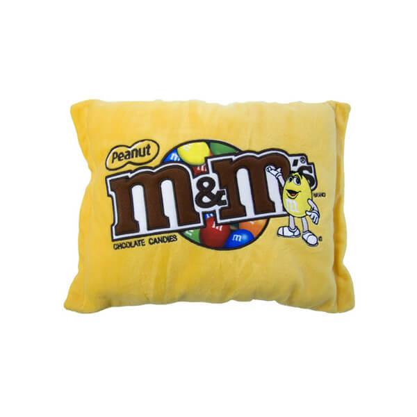 M&M's Peanut Big Plush Candy Pillow - Candy Warehouse