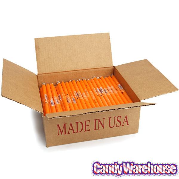 Mango Hard Candy Sticks: 100-Piece Box - Candy Warehouse