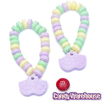 Mardi Gras Candy Bracelets: 12-Piece Box - Candy Warehouse