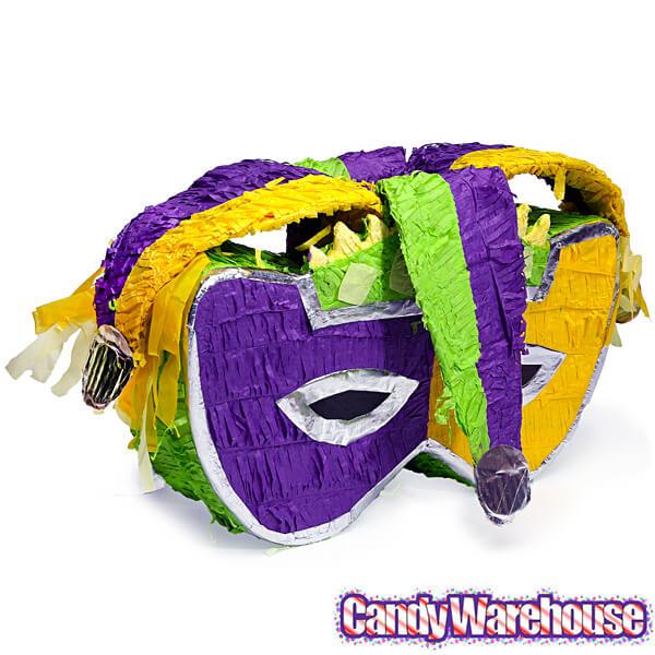 Mardi Gras Mask Pinata - Candy Warehouse