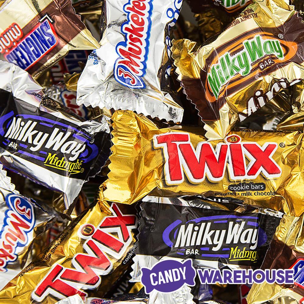 Mars Chocolate Favorites Minis Assortment: 62-Ounce Bag - Candy Warehouse