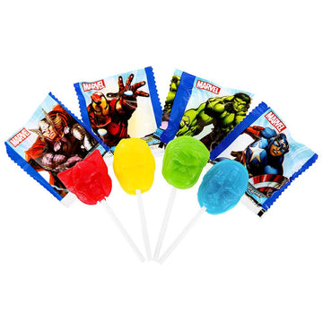 Marvel Avengers Lollipops: 25-Piece Bag - Candy Warehouse