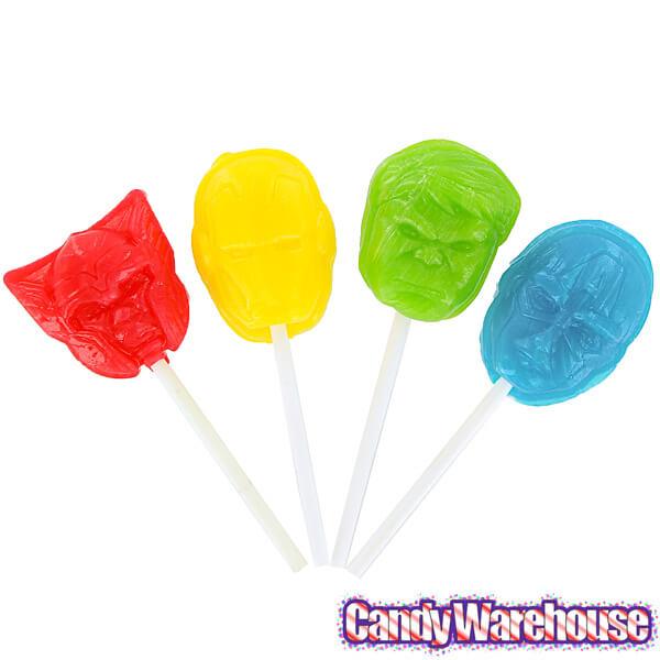 Marvel Avengers Lollipops: 25-Piece Bag - Candy Warehouse