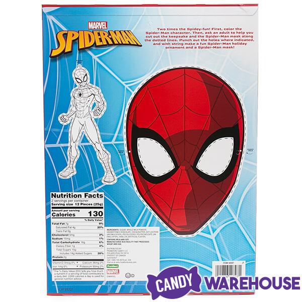 Marvel Spiderman Chocolate Advent Calendar - Candy Warehouse