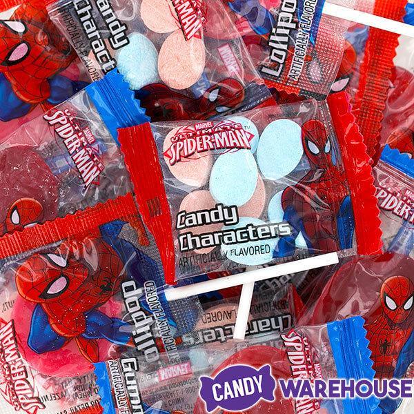 Marvel Ultimate Spiderman Candy Mix: 55-Piece bag - Candy Warehouse