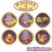 McKeever & Danlee Bon Bons Candy Tins - Mixed Fruit: 6-Piece Box - Candy Warehouse