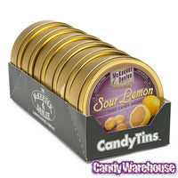 McKeever & Danlee Bon Bons Candy Tins - Sour Lemon: 6-Piece Box - Candy Warehouse