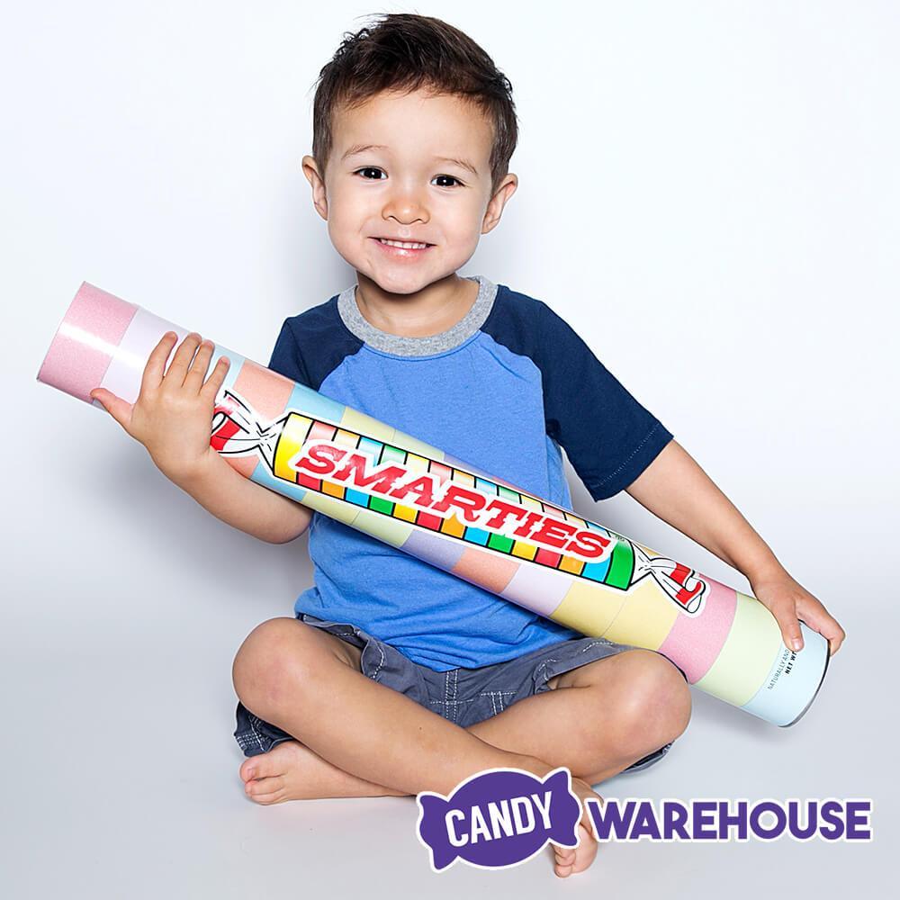 Mega Candy Super Tube Bank - Smarties - Candy Warehouse