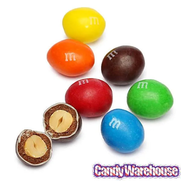 Mega M&M's Candy - Peanut: 9.6-Ounce Bag | Candy Warehouse