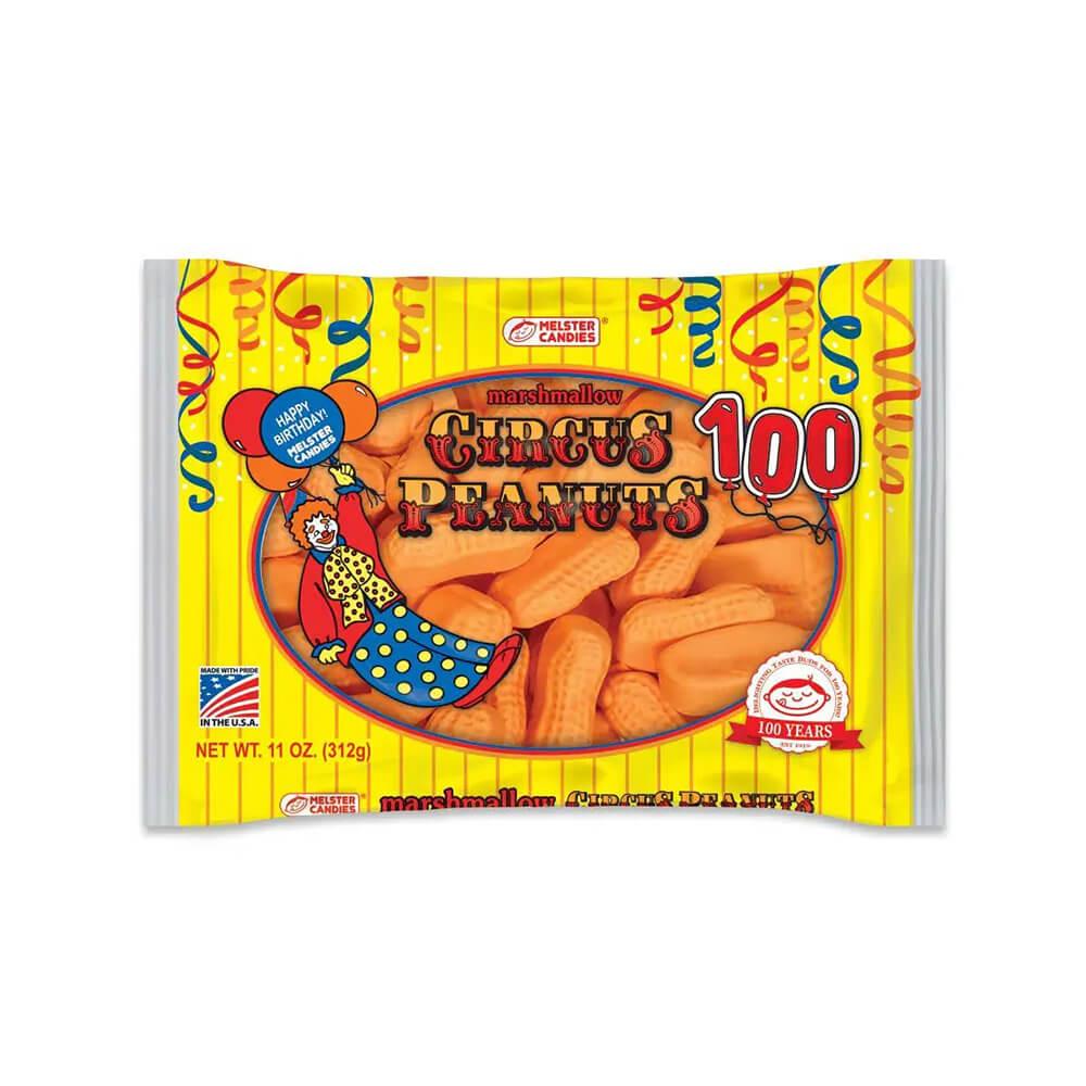 Melster Candies Circus Peanuts 11-Ounce Bag - Candy Warehouse