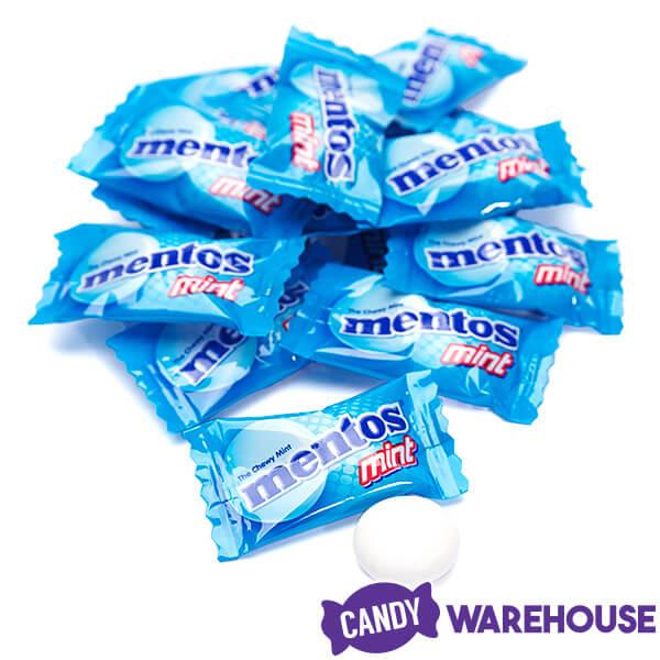 Mentos Mint Candy Single Packs: 385-Piece Bag - Candy Warehouse