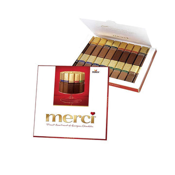 Merci Finest Assortment of European Chocolates: 7-Ounce Box - Candy Warehouse