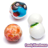 Micro Psychedelic White 1/4-Inch Jawbreakers: 2LB Bag - Candy Warehouse