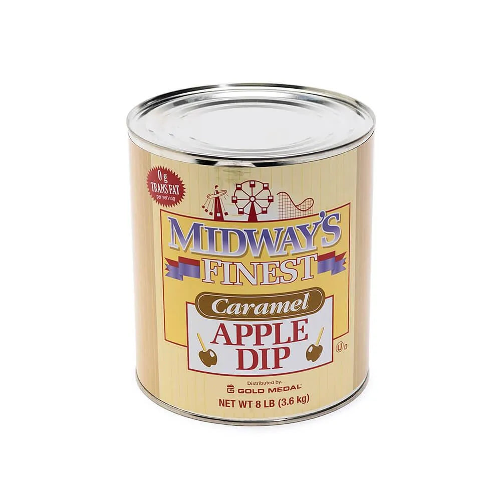 Midway's Finest Caramel Apple Dip 8LB Can Candy Warehouse