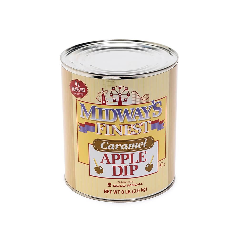 Midway's Finest Caramel Apple Dip: 8LB Can - Candy Warehouse